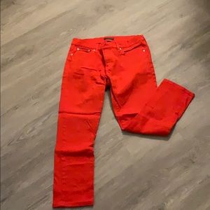 Ralph Lauren orange jeans